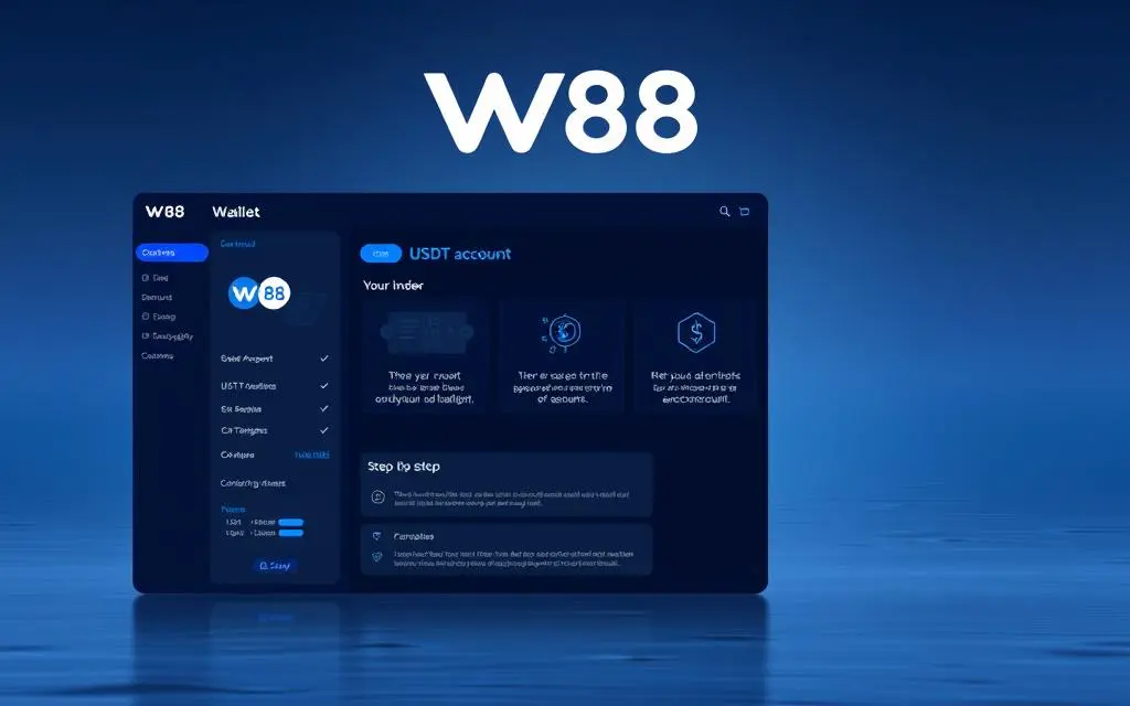 Cài đặt ví USDT trên W88