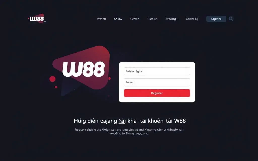 Đăng ký W88 trên trang chủ