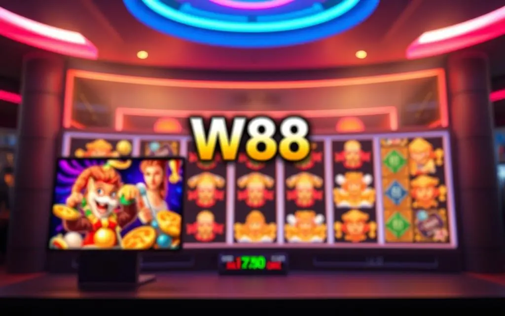 Giao diện slot W88