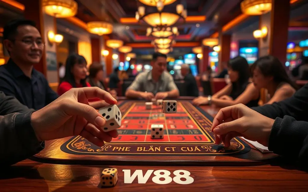 hướng dẫn chơi bầu cua W88